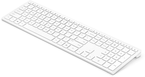 Клавиатура HP Pavilion 600 белый USB беспроводная slim фото 2