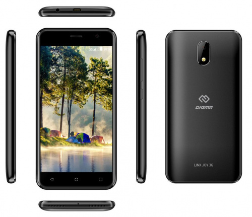 Смартфон Digma Joy 3G Linx 4Gb 512Mb черный моноблок 3G 2Sim 5" 480x854 Android 8.1 2Mpix WiFi GPS GSM900/1800 GSM1900 TouchSc MP3 FM microSD max32Gb фото 8