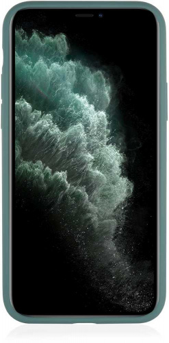 Чехол (клип-кейс) для Apple iPhone 11 Pro VLP Soft touch темно-зеленый (VLP-SC19-58DG) фото 3