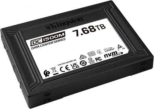Накопитель SSD Kingston PCIe 3.0 x4 7.68TB SEDC1500M/7680G DC1500M 2.5" 1.6 DWPD фото 2