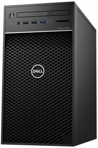 ПК Dell Precision 3630 MT Xeon E 2224G (3.5)/16Gb/1Tb 7.2k/SSD256Gb/HDGP630/DVDRW/CR/Windows 10 Professional/GbitEth/460W/клавиатура/мышь/черный