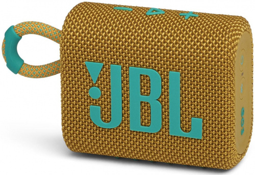 Колонка порт. JBL GO 3 желтый 4.2W 1.0 BT 10м (JBLGO3YEL) фото 3