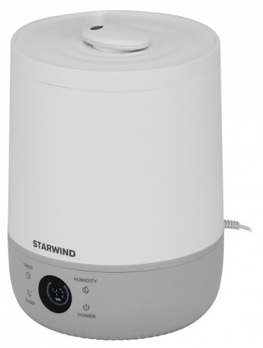 Увлажнитель воздуха Starwind SHC1525 30Вт (ультразвуковой) белый/серый фото 2