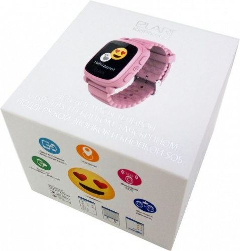 Смарт-часы Elari KidPhone 2 15мм 1.4" TFT розовый фото 7