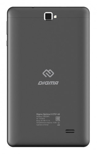Планшет Digma Optima 8 X701 4G SC9863 (1.6) 8C RAM3Gb ROM32Gb 8" IPS 1280x800 3G 4G Android 10.0 черный 2Mpix 2Mpix BT GPS WiFi Touch microSD 128Gb minUSB 3500mAh фото 4