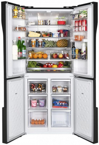 Холодильник Maunfeld MFF182NFSB черный (двухкамерный) фото 13