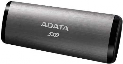 Накопитель SSD A-Data USB-C 512GB ASE760-512GU32G2-CTI SE760 1.8" серый фото 5