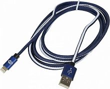 Кабель Digma USB A(m) Lightning (m) 2м синий