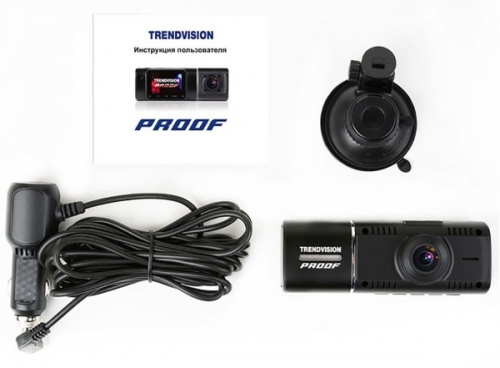 Видеорегистратор TrendVision Proof PRO GPS черный 2Mpix 1080x1920 1080p 170гр. GPS JL5701 фото 6
