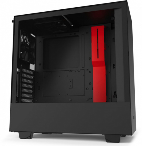 Корпус NZXT H510 CA-H510i-BR черный/красный без БП ATX 2x120mm 1xUSB3.0 1xUSB3.1 audio bott PSU фото 12