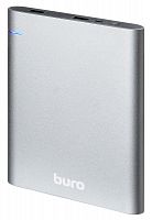 Мобильный аккумулятор Buro RCL-21000 21000mAh 2.1A серебристый
