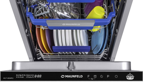Посудомоечная машина встраив. Maunfeld MLP-08IMRO 2100Вт узкая фото 2