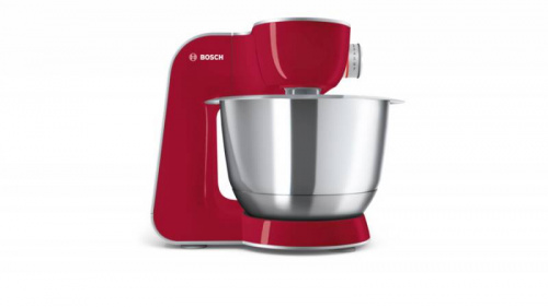 Кухонная машина Bosch MUM58720 планетар.вращ. 1000Вт красный/серебристый фото 2