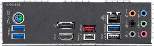 Материнская плата Gigabyte Z490M GAMING X Soc-1200 Intel Z490 4xDDR4 mATX AC`97 8ch(7.1) GbLAN RAID+HDMI+DP фото 4
