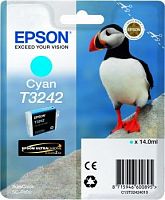 Картридж струйный Epson T3242 C13T32424010 голубой (4200стр.) (14мл) для Epson SureColor SC-P400