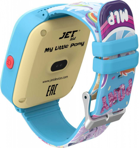 Смарт-часы Jet Kid My Little Pony 40мм 1.44" TFT голубой фото 5