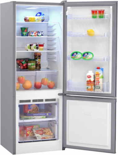 Холодильник Nordfrost NRB 137 332 серебристый (двухкамерный) фото 2