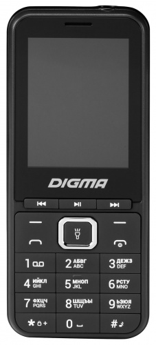 Мобильный телефон Digma LINX B241 32Mb черный моноблок 2Sim 2.44" 240x320 0.08Mpix GSM900/1800 FM microSD max16Gb фото 3