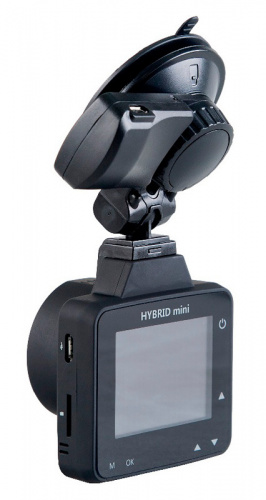 Видеорегистратор Silverstone F1 Hybrid mini pro черный 4Mpix 1296x2304 1296p 170гр. GPS внутренняя память:1Gb Ambarella A12A35 фото 2