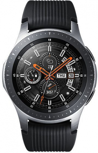 Смарт-часы Samsung Galaxy Watch 46мм 1.3" Super AMOLED серебристый (SM-R800NZSASER) фото 4