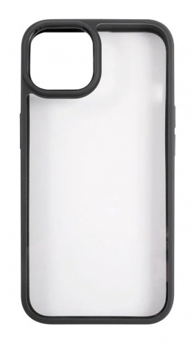 Чехол (клип-кейс) для Apple iPhone 13 Usams US-BH769 прозрачный/черный (УТ000028116)