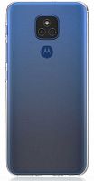 Чехол (клип-кейс) Motorola для Motorola E7 Plus Brosco прозрачный (MOTO-E7PLUS-TPU-TRANSPARENT)