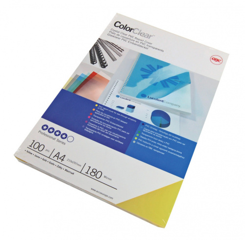 Обложки для переплёта GBC A4 синий (100шт) ColorClear (CE011820E) фото 6