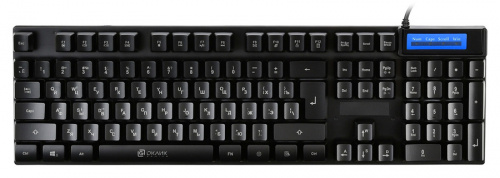 Клавиатура Оклик 760G GENESIS черный USB for gamer LED фото 8