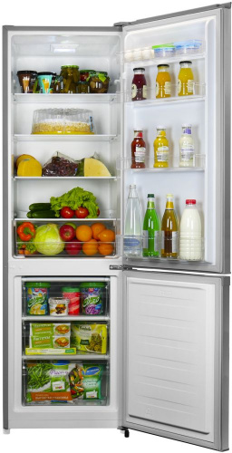 Холодильник Lex RFS 202 DF IX серебристый металлик (двухкамерный) фото 3