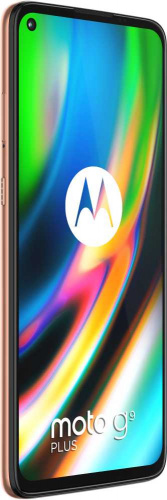 Смартфон Motorola XT2087-2 G9 Plus 128Gb 4Gb золотистый моноблок 3G 4G 2Sim 6.8" 1080x2400 Android 10 64Mpix 802.11 a/b/g/n/ac NFC GPS GSM900/1800 GSM1900 MP3 A-GPS microSD max512Gb фото 2