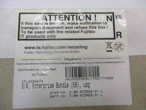 ПО Fujitsu D:BR-MIDREB-01-L S/W Enterprise Bundle фото 2