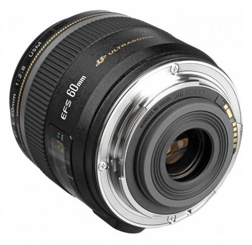 Объектив Canon EF-S USM (0284B007) 60мм f/2.8 Macro фото 3