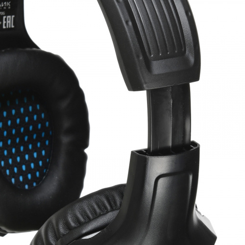 Наушники с микрофоном Оклик HS-L370G ECLIPSE черный 2м мониторные оголовье (1090730) фото 11