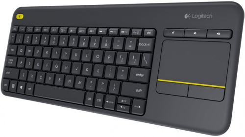 Клавиатура Logitech K400 Plus черный USB беспроводная фото 2