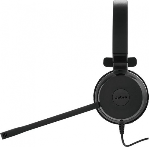 Наушники с микрофоном Jabra Evolve 20 MS Stereo черный 1.2м накладные USB оголовье (4999-823-109) фото 3