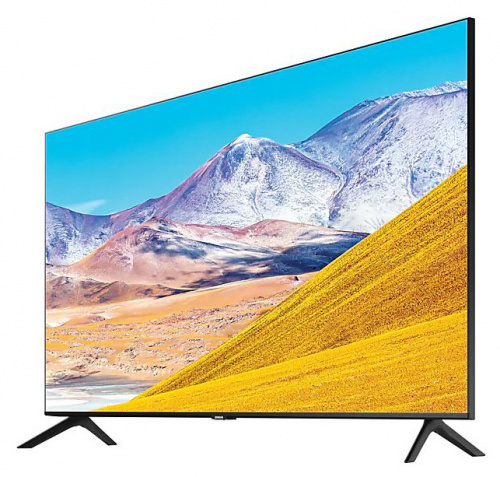 Телевизор LED Samsung 82" UE82TU8000UXRU 8 черный/Ultra HD/1000Hz/DVB-T2/DVB-C/DVB-S2/USB/WiFi/Smart TV (RUS) фото 6