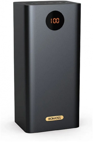 Мобильный аккумулятор Romoss PEA60 60000mAh QC 3A черный фото 3