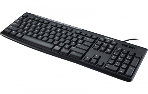 Клавиатура Logitech K200 черный/серый USB Multimedia фото 4