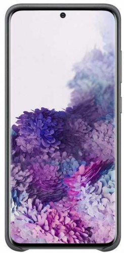 Чехол (клип-кейс) Samsung для Samsung Galaxy S20 Leather Cover серый (EF-VG980LJEGRU) фото 3