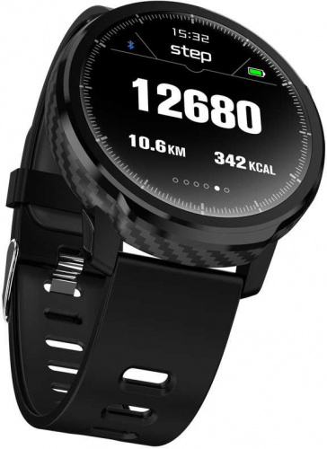 Смарт-часы Jet Sport SW-8 48мм 1.3" IPS черный (SW-8 BLACK) фото 4