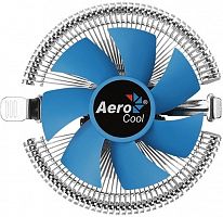 Устройство охлаждения(кулер) Aerocool Verkho A-3P Soc-AM5/AM4 черный/синий 3-pin 29dB Al 100W 230gr Ret