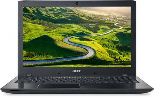 Ноутбук Acer Aspire E5-576-36VR Core i3 7020U/8Gb/1Tb/SSD128Gb/DVD-RW/Intel HD Graphics 620/15.6"/FHD (1920x1080)/Linux/black/WiFi/BT/Cam