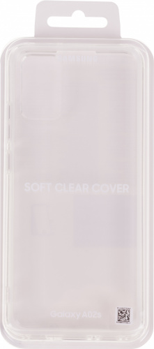 Чехол (клип-кейс) Samsung для Samsung Galaxy A02s Soft Clear Cover прозрачный (EF-QA025TTEGRU) фото 4