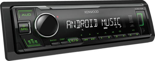 Автомагнитола Kenwood KMM-105GY 1DIN 4x50Вт фото 2