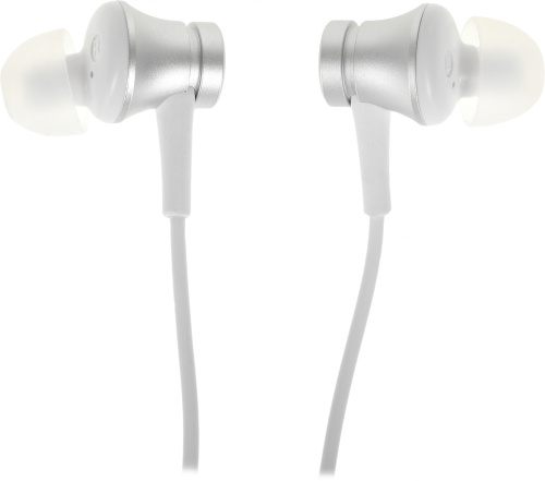Гарнитура внутриканальные Xiaomi Mi In-Ear Basic 1.25м серебристый проводные в ушной раковине (ZBW4355TY/HSEJ03JY) фото 2