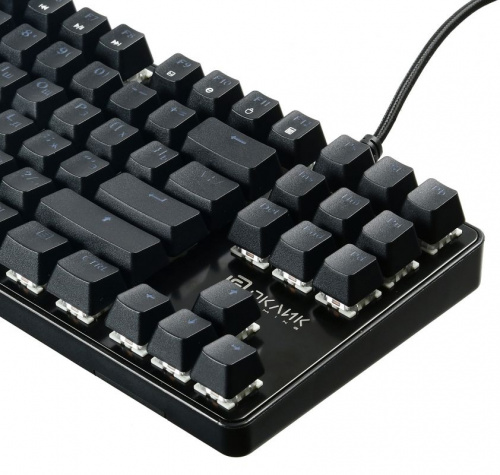 Клавиатура Oklick 960G Dark Knight механическая черный USB Multimedia Gamer фото 7