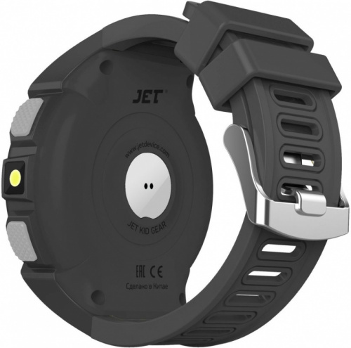 Смарт-часы Jet Kid Gear 50мм 1.44" TFT черный (GEAR GREY+BLACK) фото 4