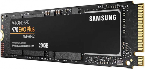 Накопитель SSD Samsung PCIe 3.0 x4 250GB MZ-V7S250BW 970 EVO Plus M.2 2280 фото 3