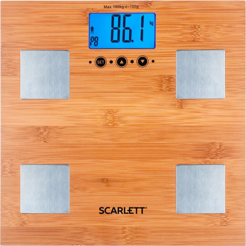 Весы напольные электронные Scarlett SC-BS33ED79 макс.180кг рисунок