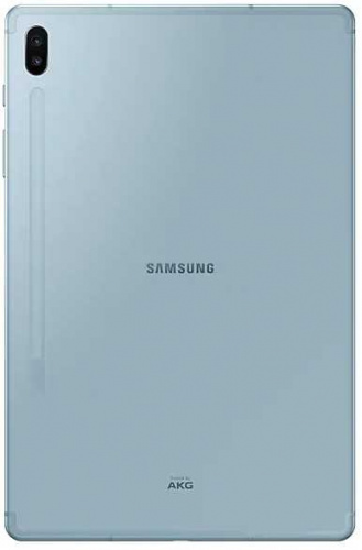 Планшет Samsung Galaxy Tab S6 SM-T860N (2.8) 8C/RAM6Gb/ROM128Gb 10.5" Super AMOLED 2560x1600/Android 9.0/голубой/13Mpix/8Mpix/BT/WiFi/Touch/microSD 1Tb/7040mAh фото 5